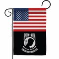 Guarderia 13 x 18.5 in. US POW & MIA Garden Flag with Armed Forces Service Double-Sided  Vertical Flags GU4214871